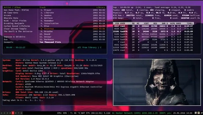 i3 tiling manager 3