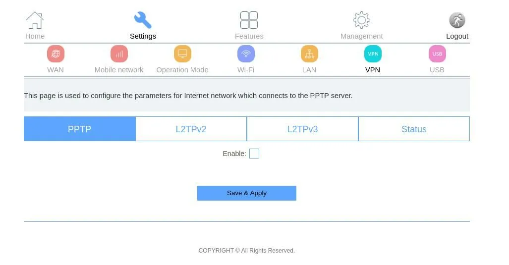DLink DWR-M961 VPN Setup For Streaming