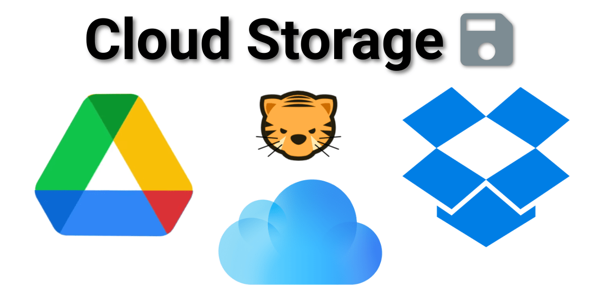 Clearing The Digital Clutter - Cloud Storage Compared (Dropbox, GDrive & iCloud)